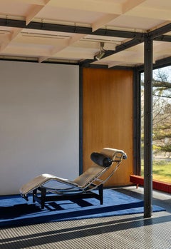 Classic Wool Rug Blue Foncé by Layered, Hand-woven Scandinavian Design