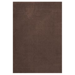 Classic Solid Wool Rug Chicory Coffee