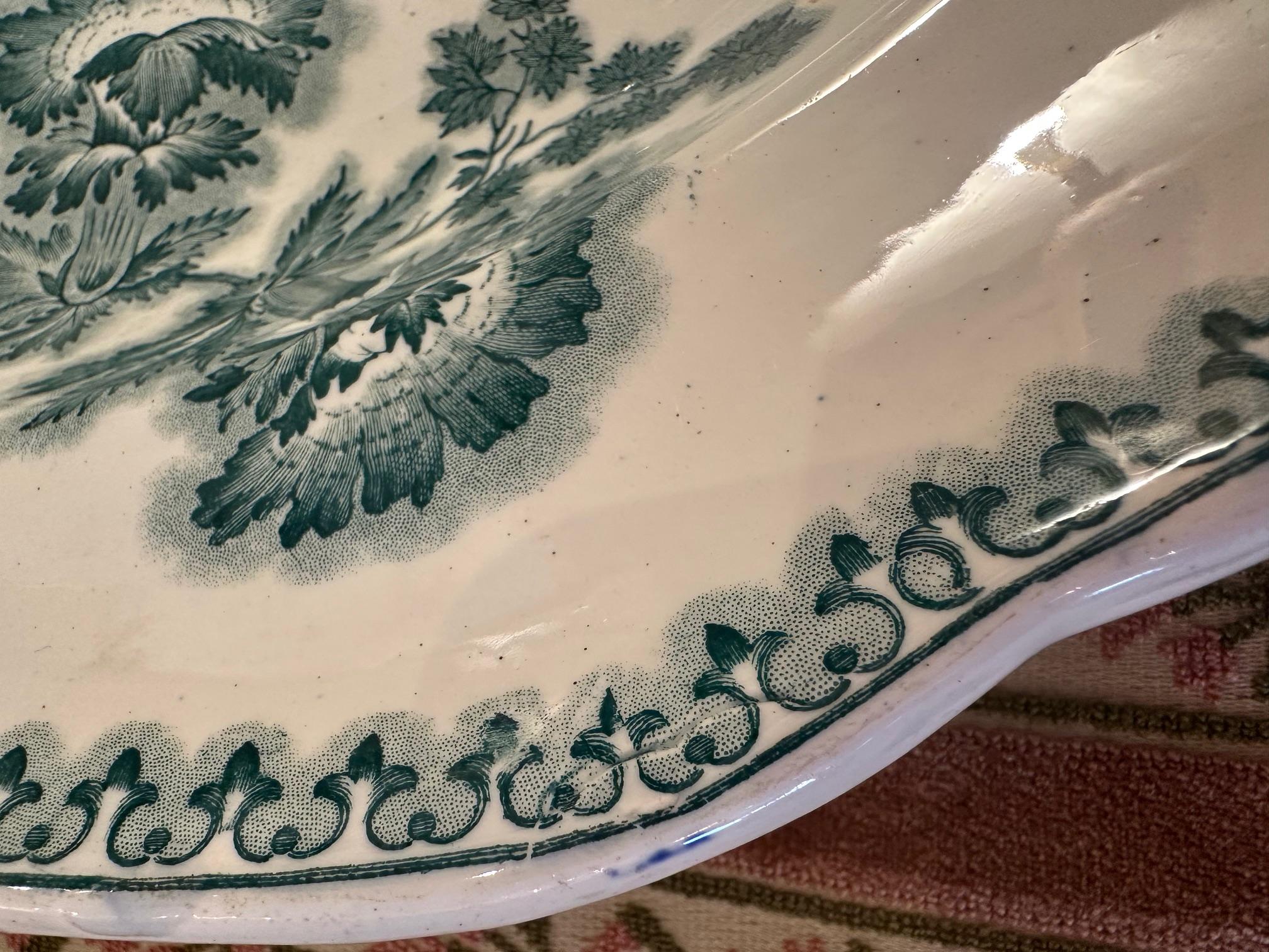 Piatto di carne classico inglese antico di Spode in vendita 4