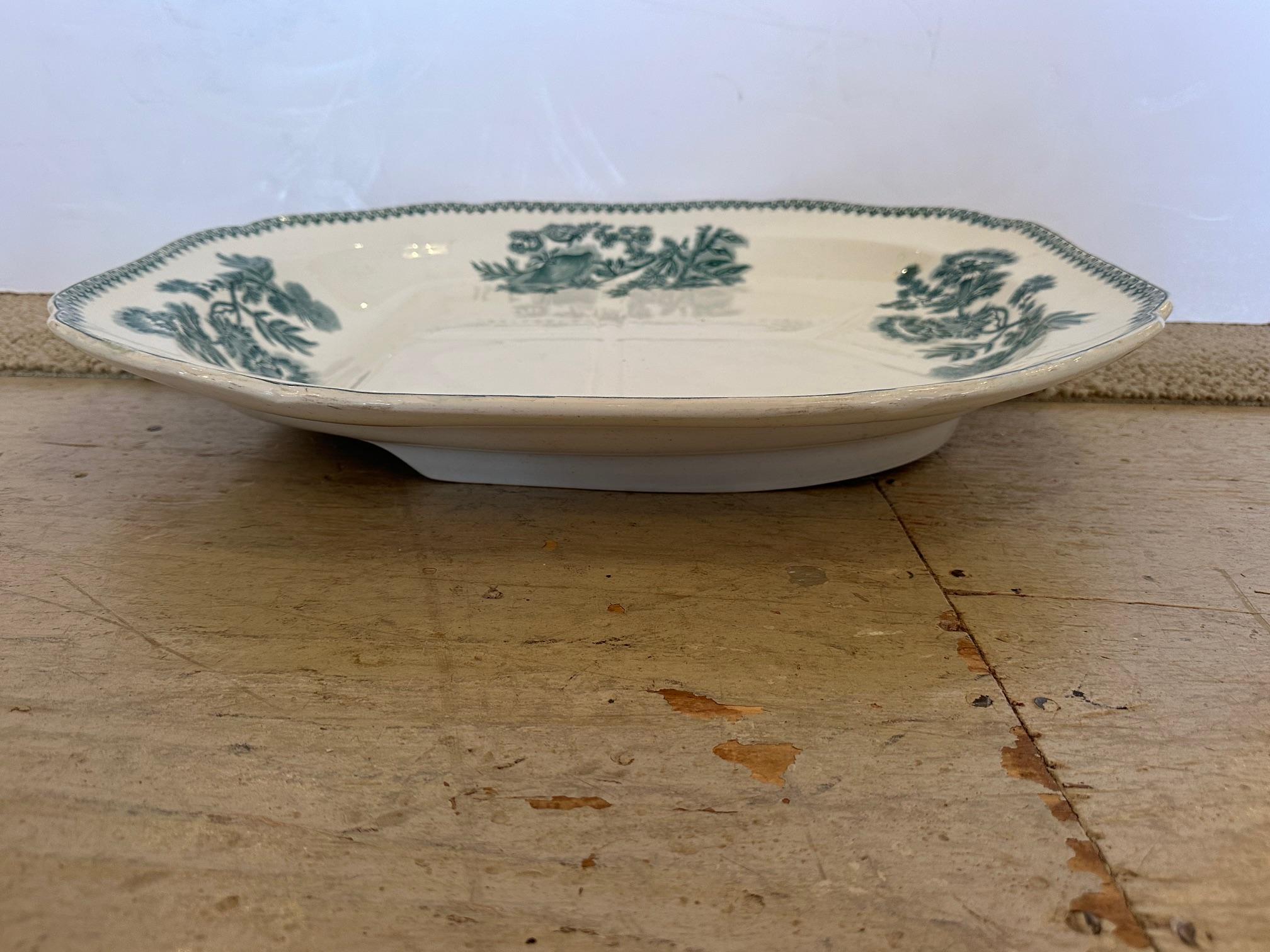 Piatto di carne classico inglese antico di Spode in vendita 6
