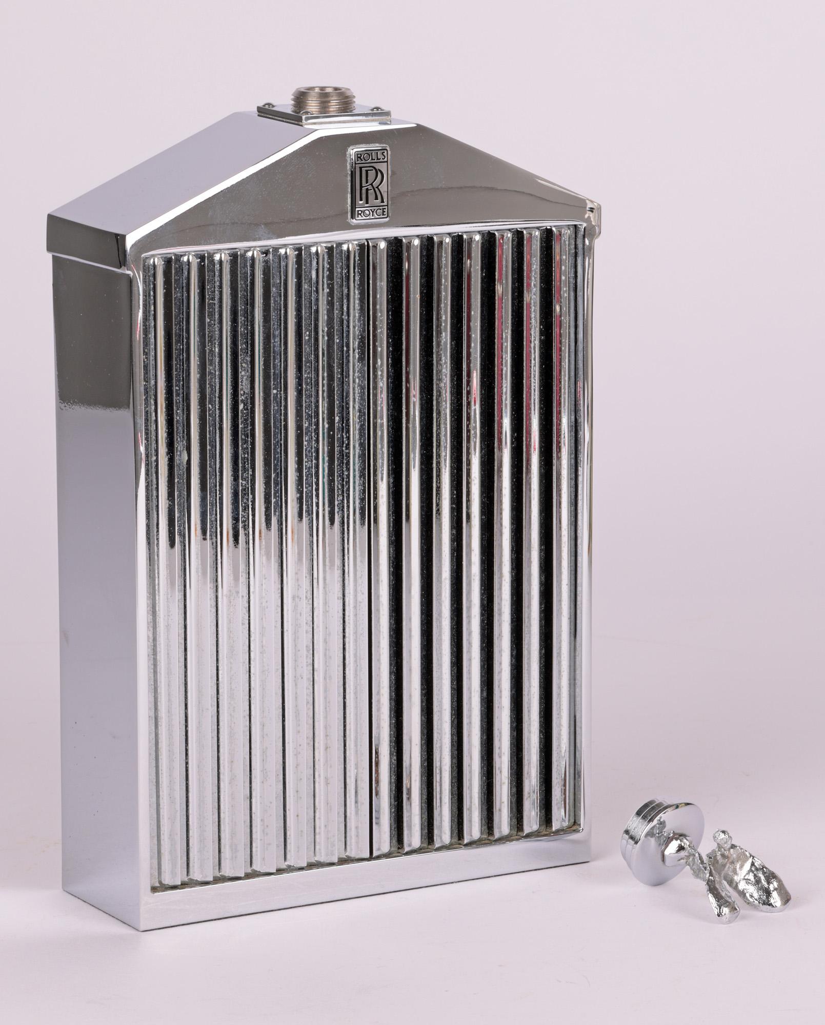 Metal Classic Stable for Harrods Royals Royce Radiator Spirit Decanter For Sale