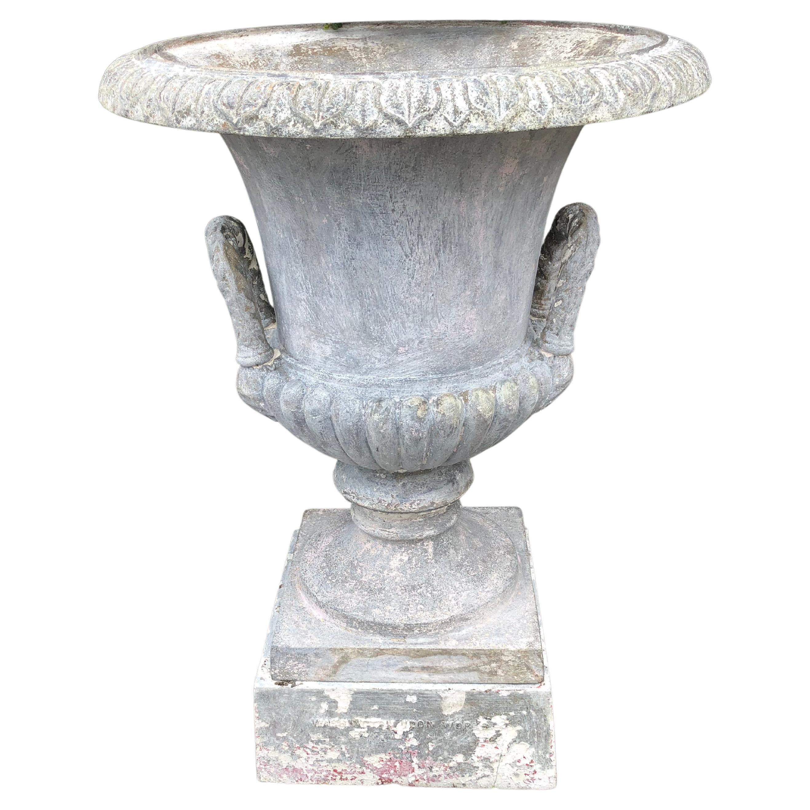 Classic Stately Mott Garden Urn Planter