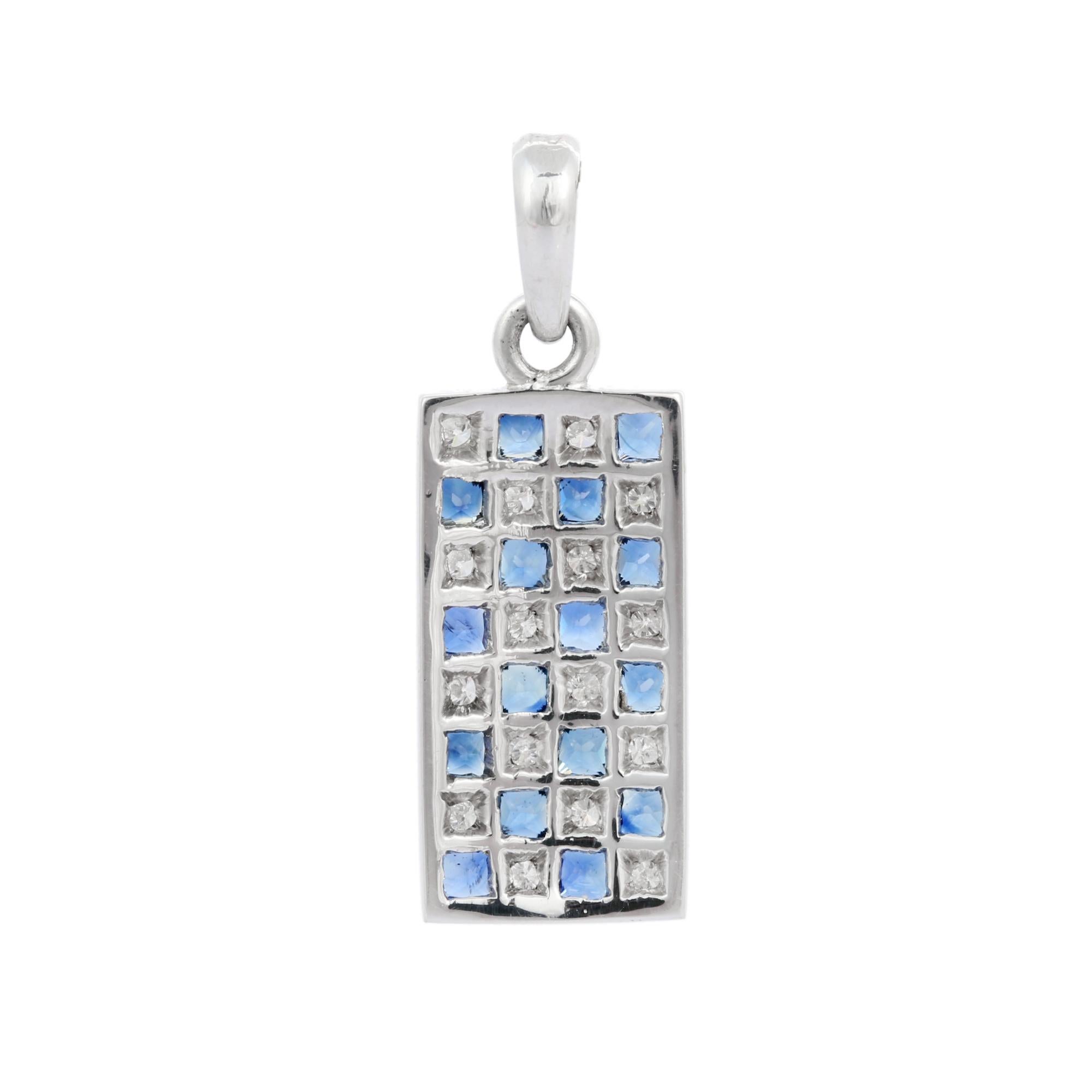 statement blue sapphire pendants