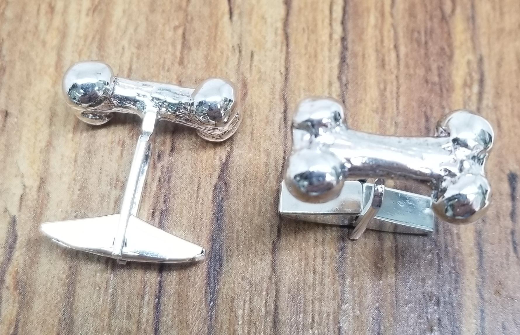 Sterling Silver pair solid 