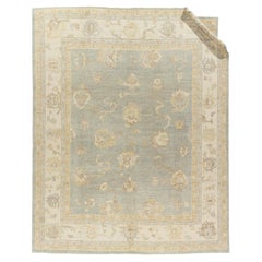 Classic Style Oushak Hand Knotted Rug 9' x 11'