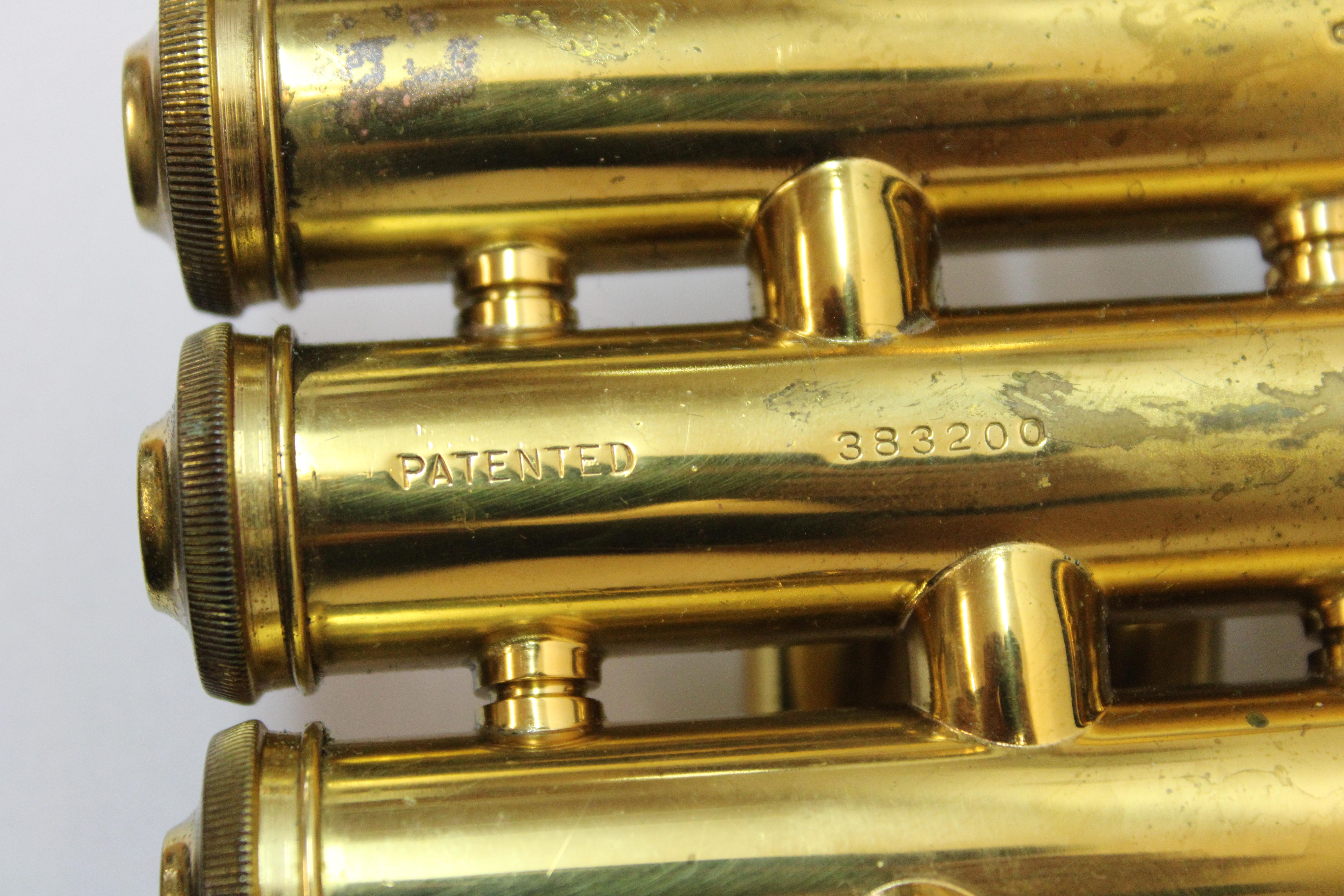 Mid-20th Century C.G. Conn 22B Trumpet w/Original Case