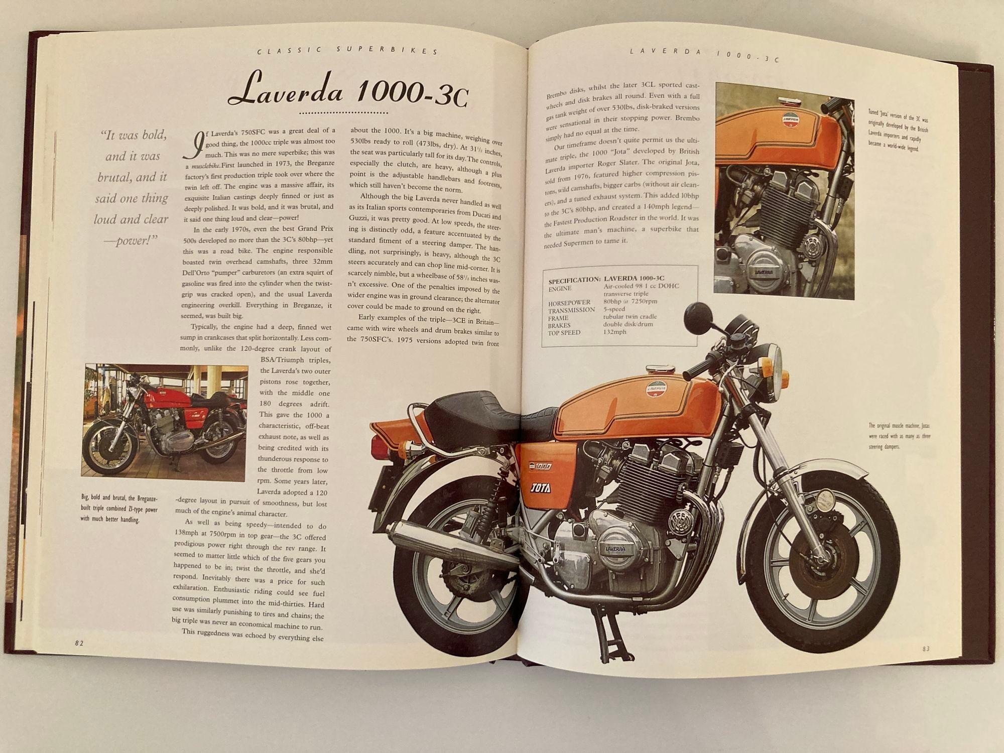 Livre « Classic Superbikes from Around the World », couverture rigide, 2003 en vente 4