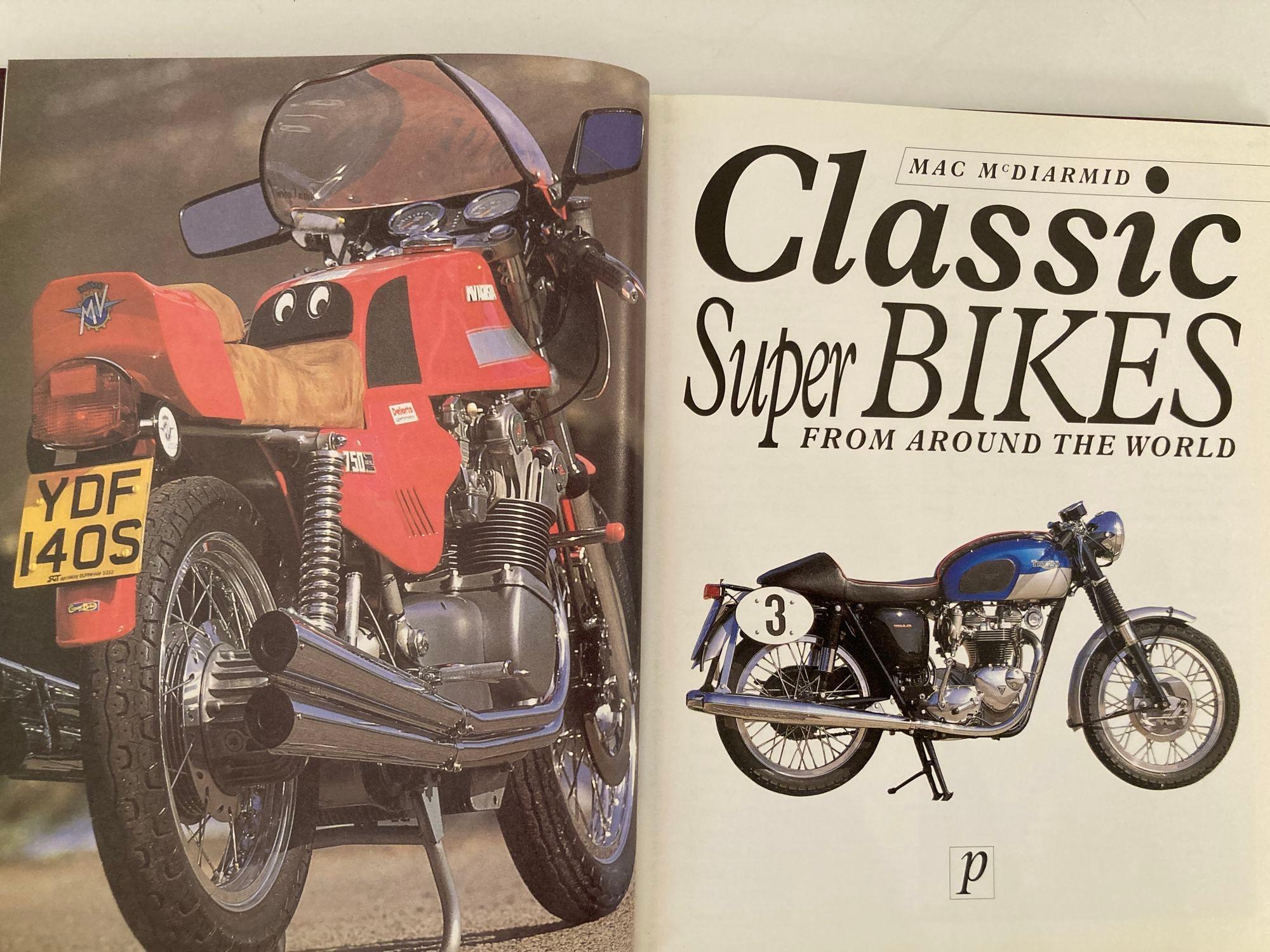 Classic Superbikes from Around the World Coffee Table Book Hardcover 2003 In Good Condition For Sale In North Hollywood, CA