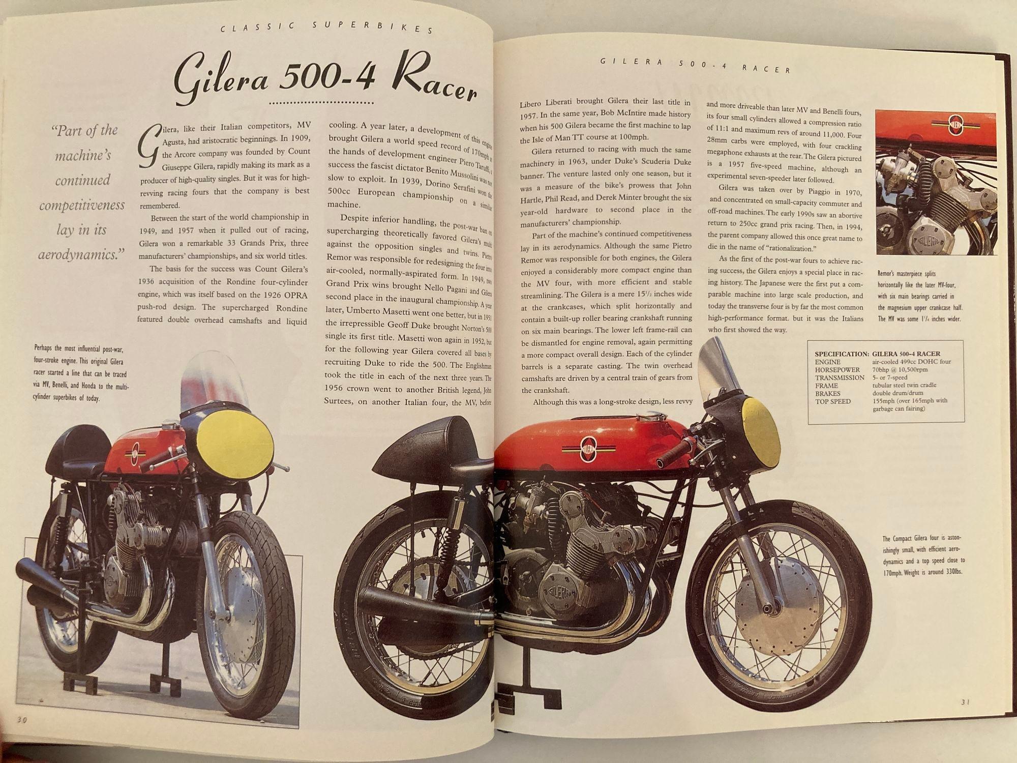 Classic Superbikes from Around the World Coffee Table Book Hardcover 2003 For Sale 3