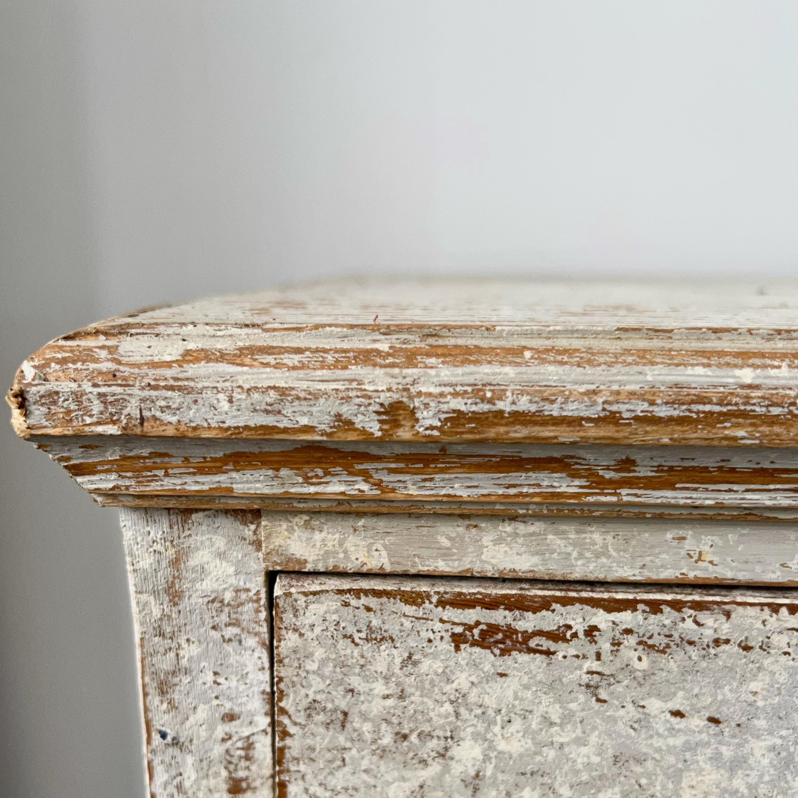 Wood Classic Swedish Gustavian Period Sideboard