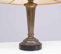 Classic table lamps  Antique Gold color .1960s