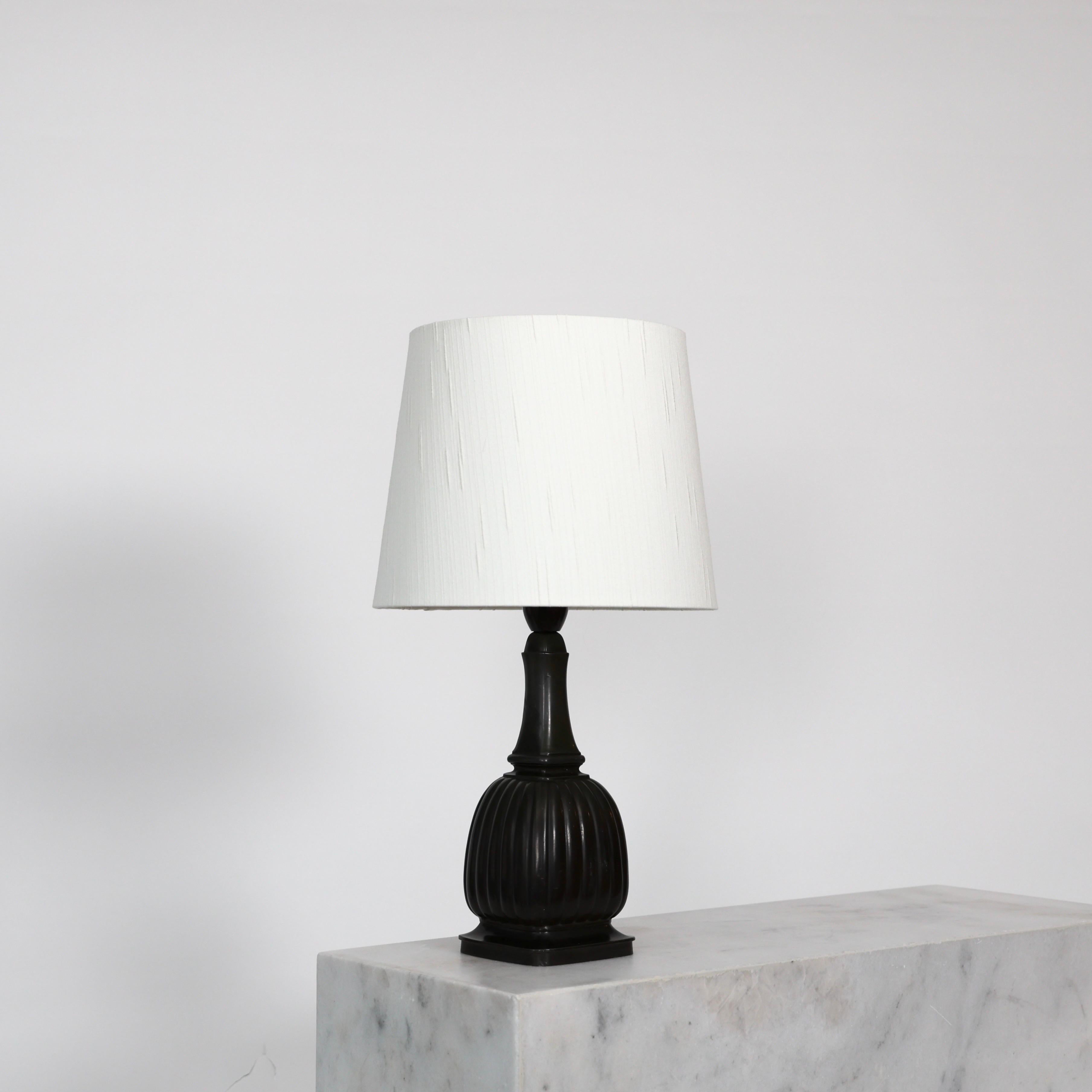 Mid-20th Century Square Diskometal Table Lamps by Just Andersen, 1930s, Denmark For Sale