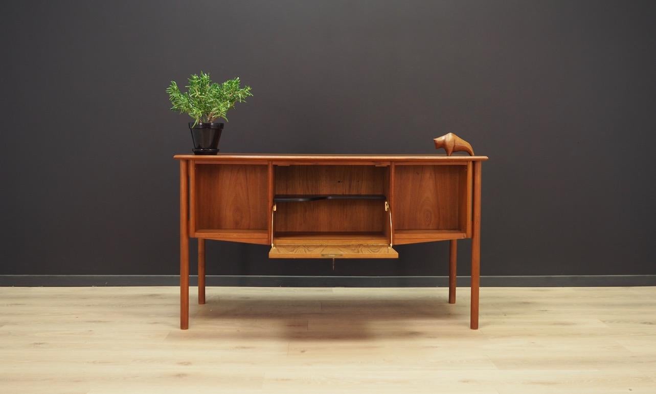 Classic Teak Desk Danish Design, 1960-1970 6