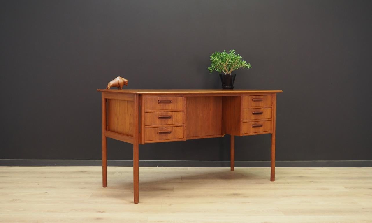 Mid-Century Modern Classic Teak Desk Danish Design, 1960-1970