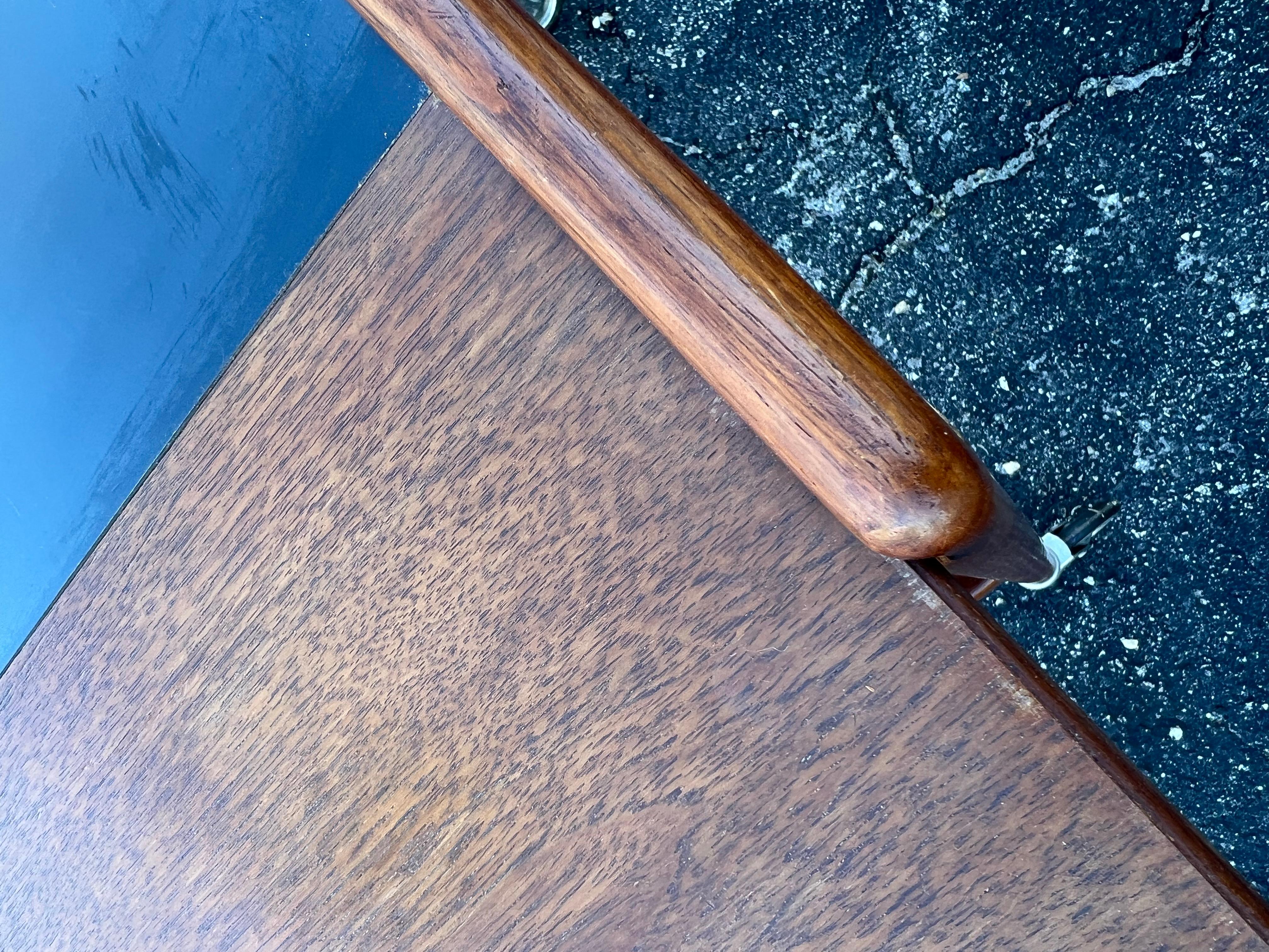 Classic Teak Mid Century Trolley / Barwagen von Yngve Ekstrom Schweden Ca' 1960s im Angebot 3