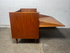 Classic Teak & Oak Kofod Larsen Danish Teak Box Bar / Denmark