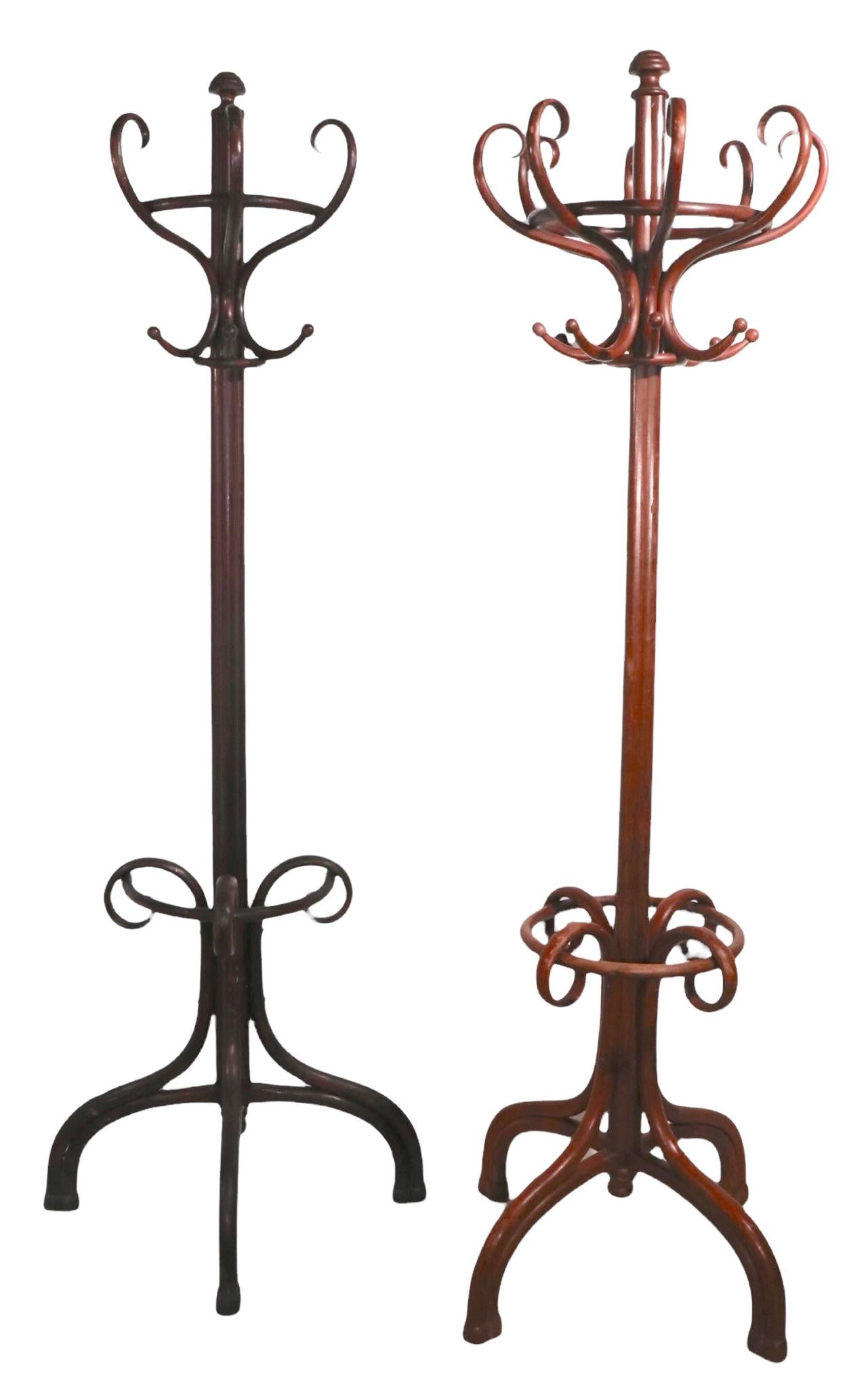 20th Century Classic Thonet Bentwood Coat Tree Rack