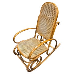 Classic Thonet-Style Bentwood Rocking Chair
