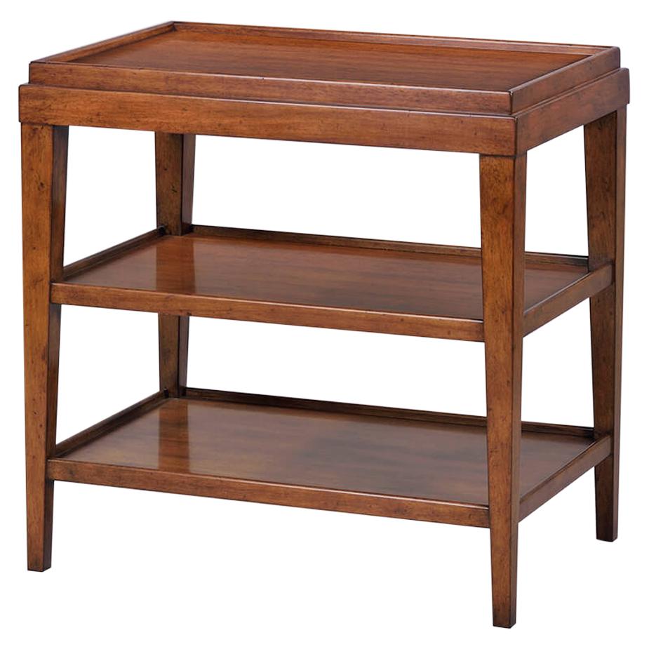 Classic Three-Tier Side Table