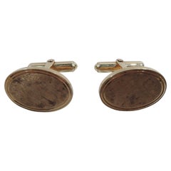 Classic Tiffany American 14k Gold Cufflinks