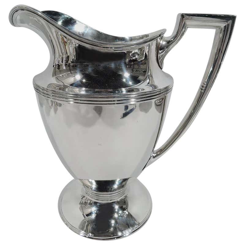 1950's Durham New York Sterling Silver Modern Pitcher at 1stDibs