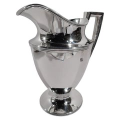 Classic Tiffany American Sterling Silver Water Pitcher