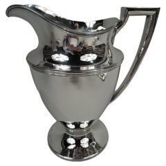 Classic Tiffany American Sterling Silver Water Pitcher