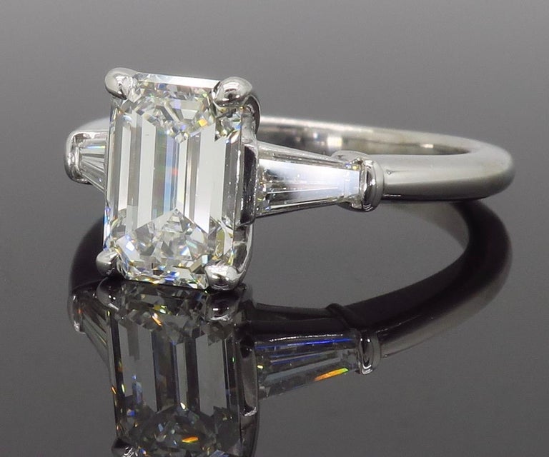tiffany & co emerald engagement ring