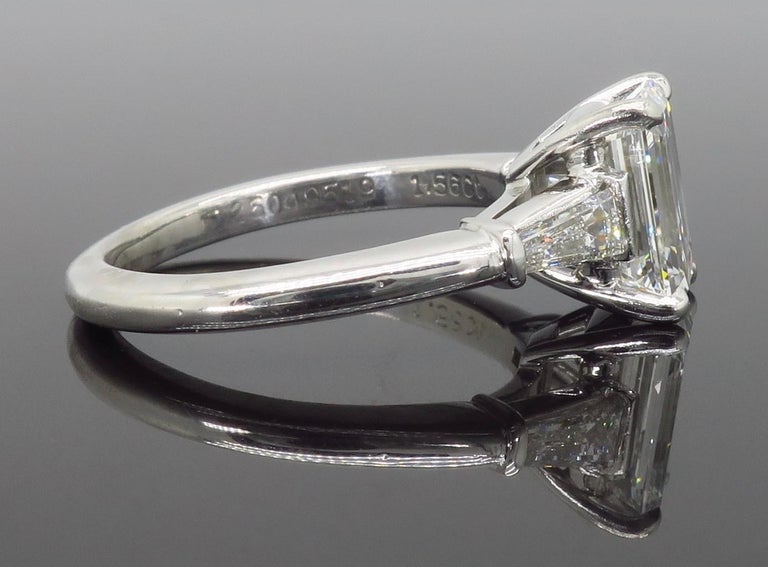 tiffany & co emerald engagement ring