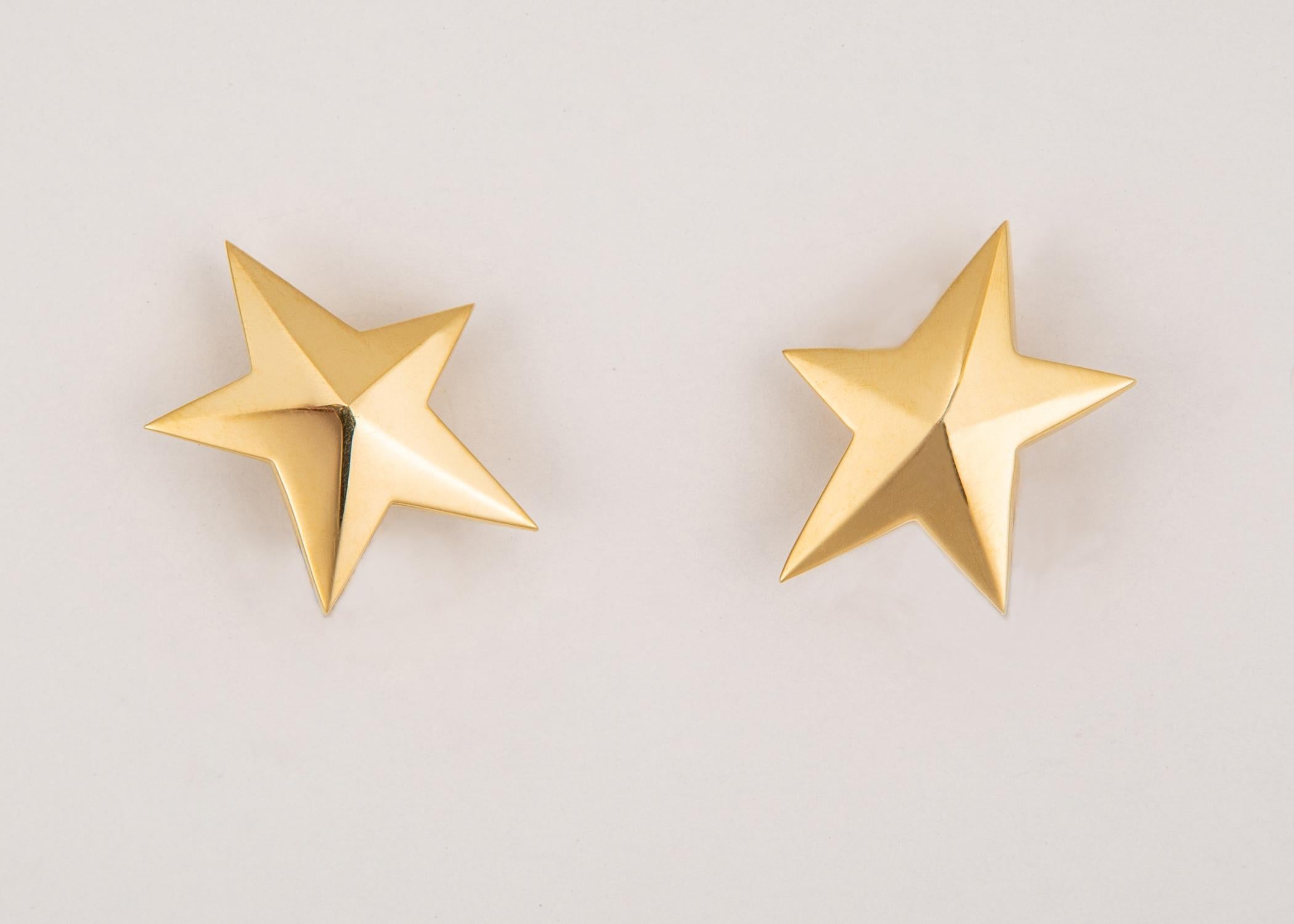 star earrings tiffany