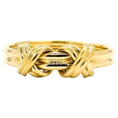 Classic Tiffany & Co. Knot Ring in 18k Yellow Gold