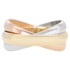 Classic Tri-color Cartier Gold Ring