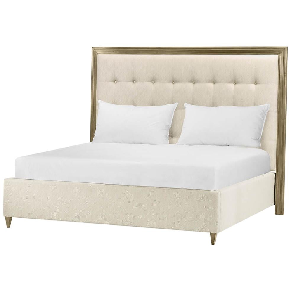 Classic Tufted King Size Bed