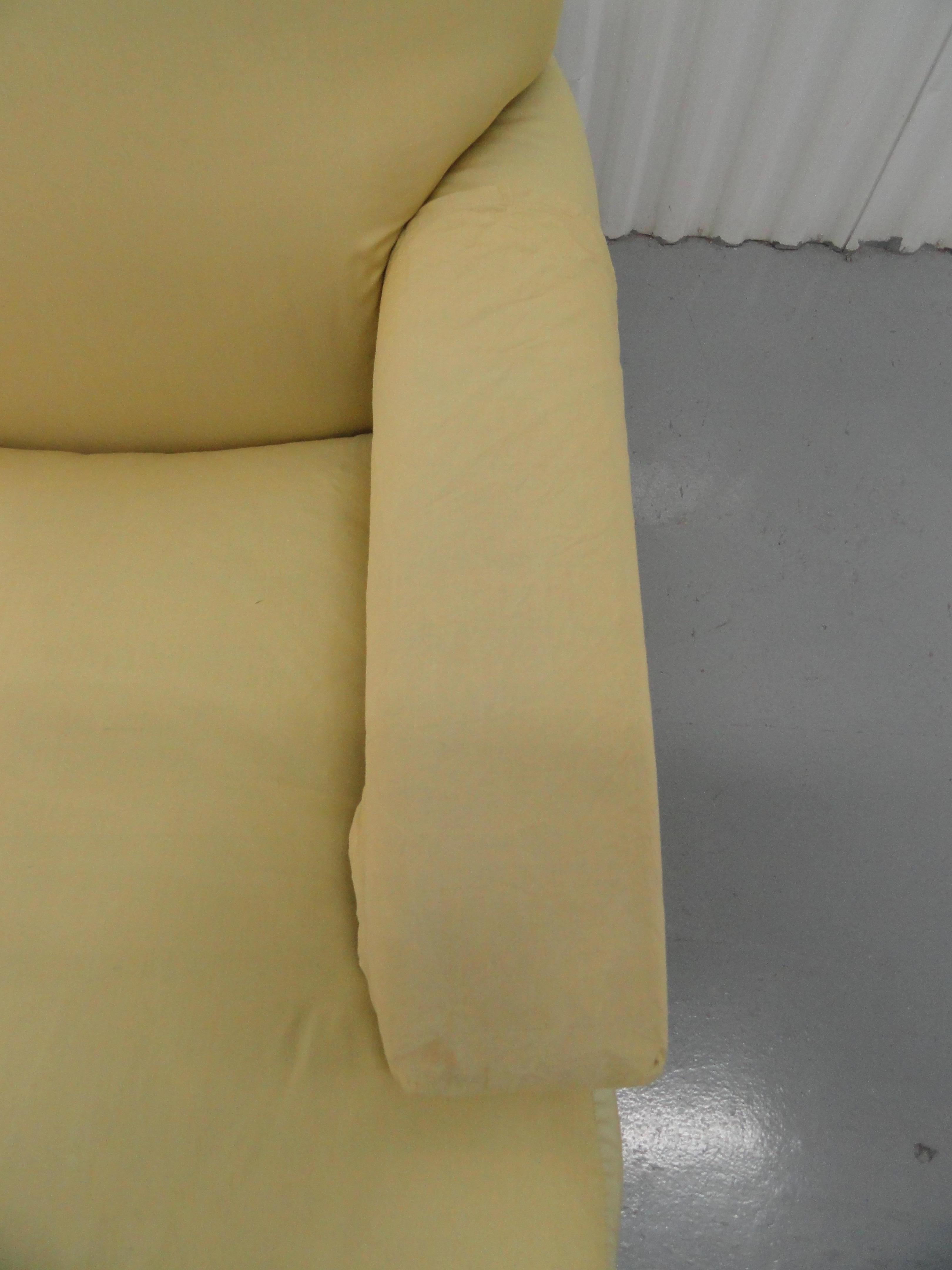 Classic Upholstered Club Chair For Sale 4