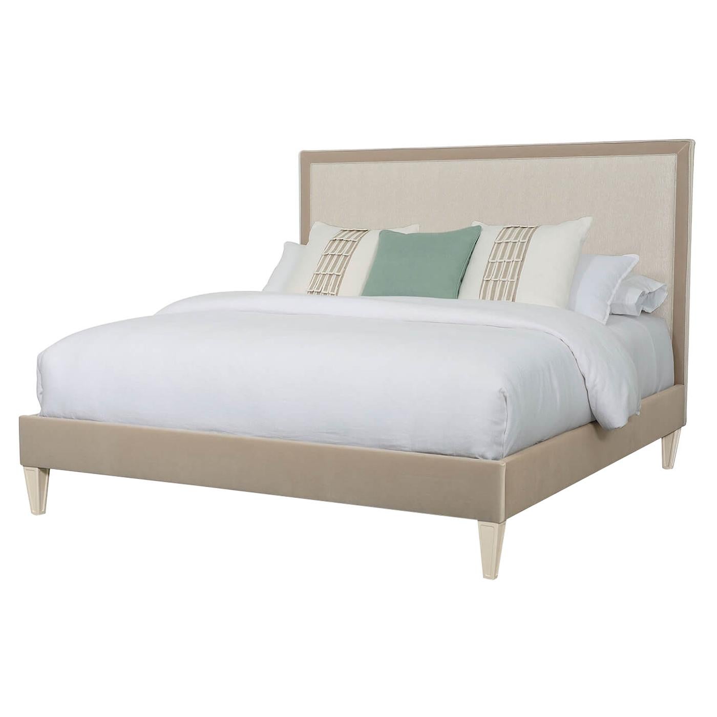 Classic Upholstered King Bed