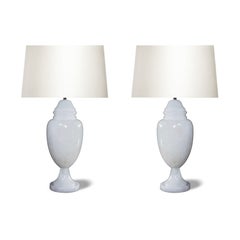 Classic Urn Form Rock Crystal Lamps By Phoenix