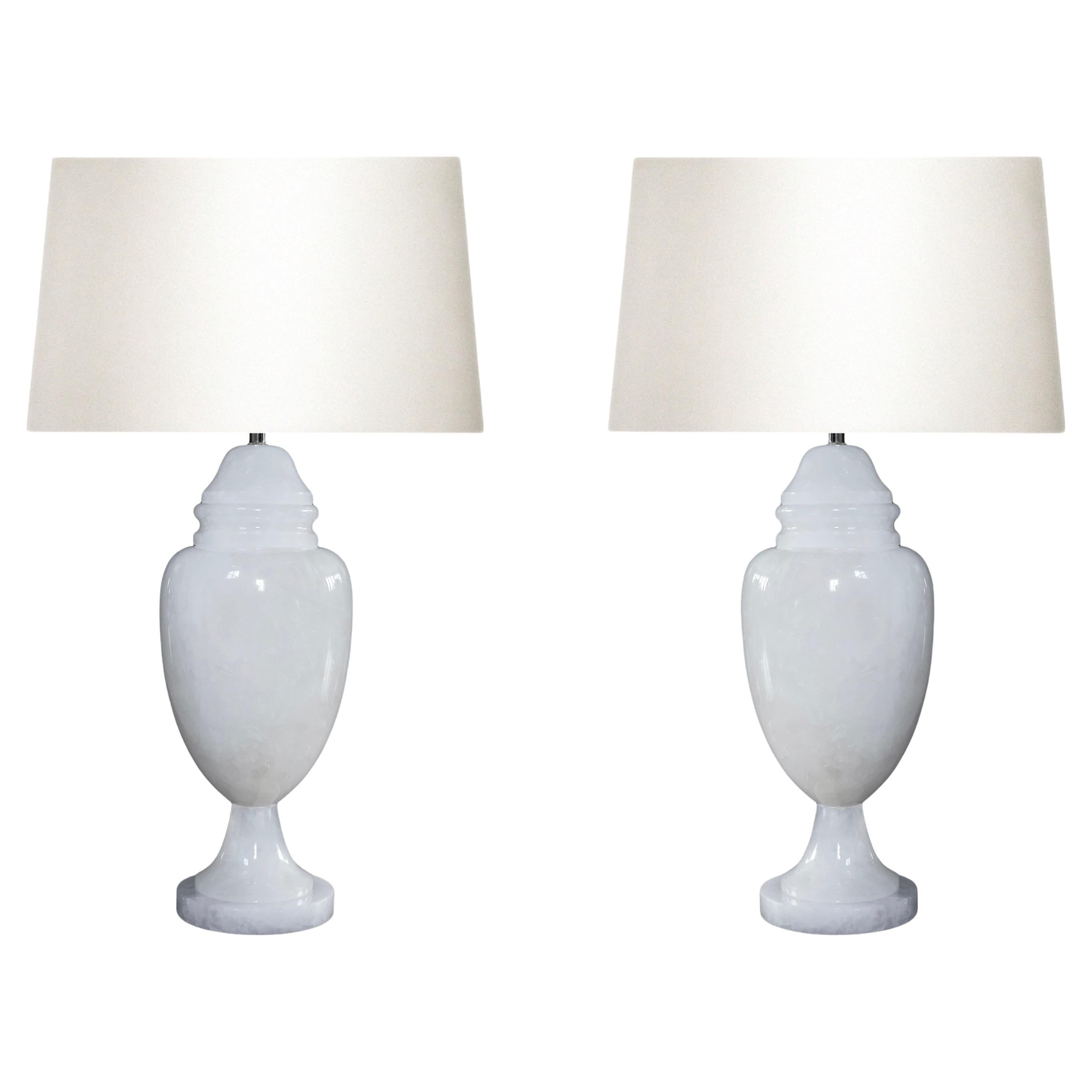 Classic Urn Form Bergkristall-Lampen von Phoenix