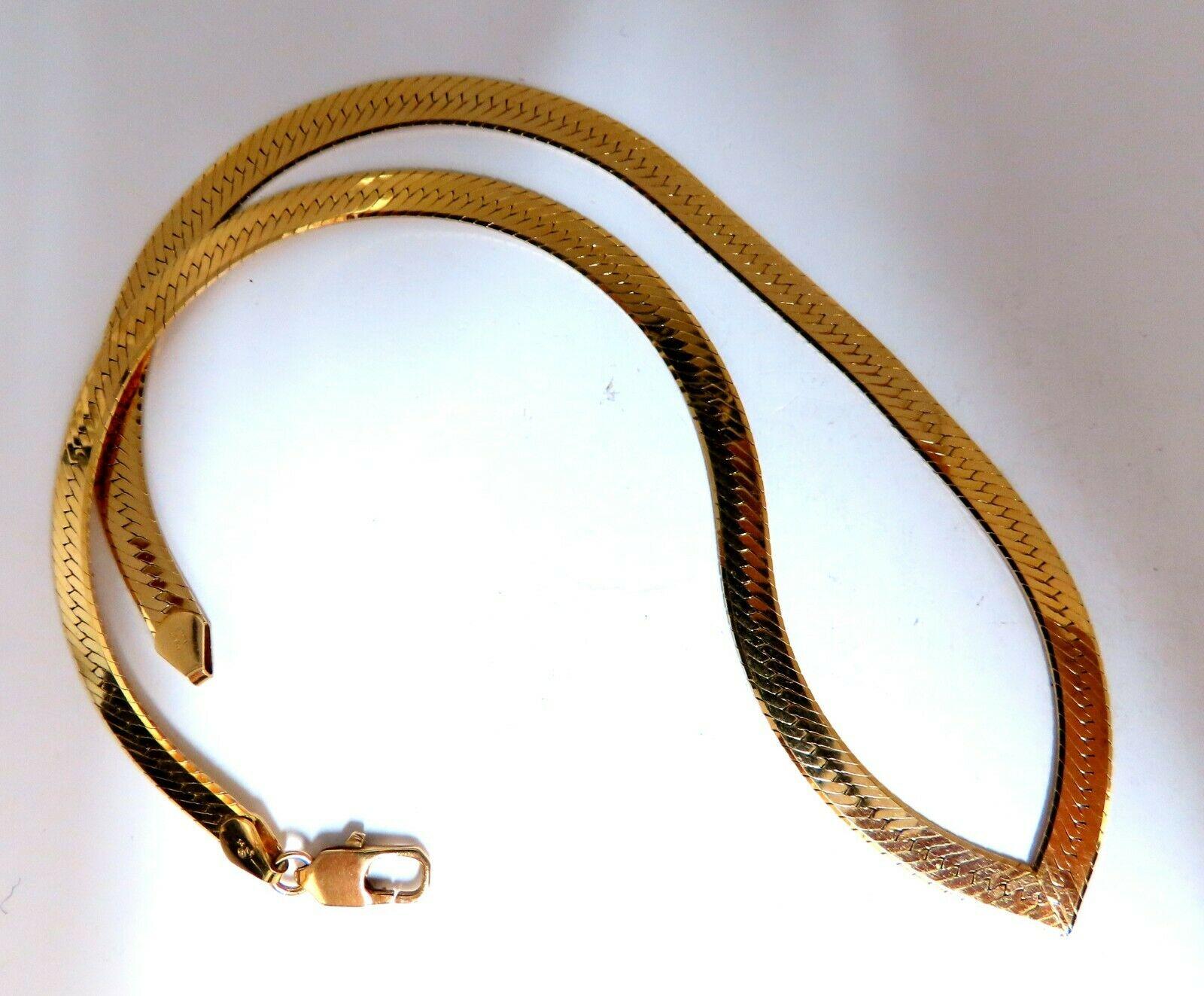 v herringbone necklace