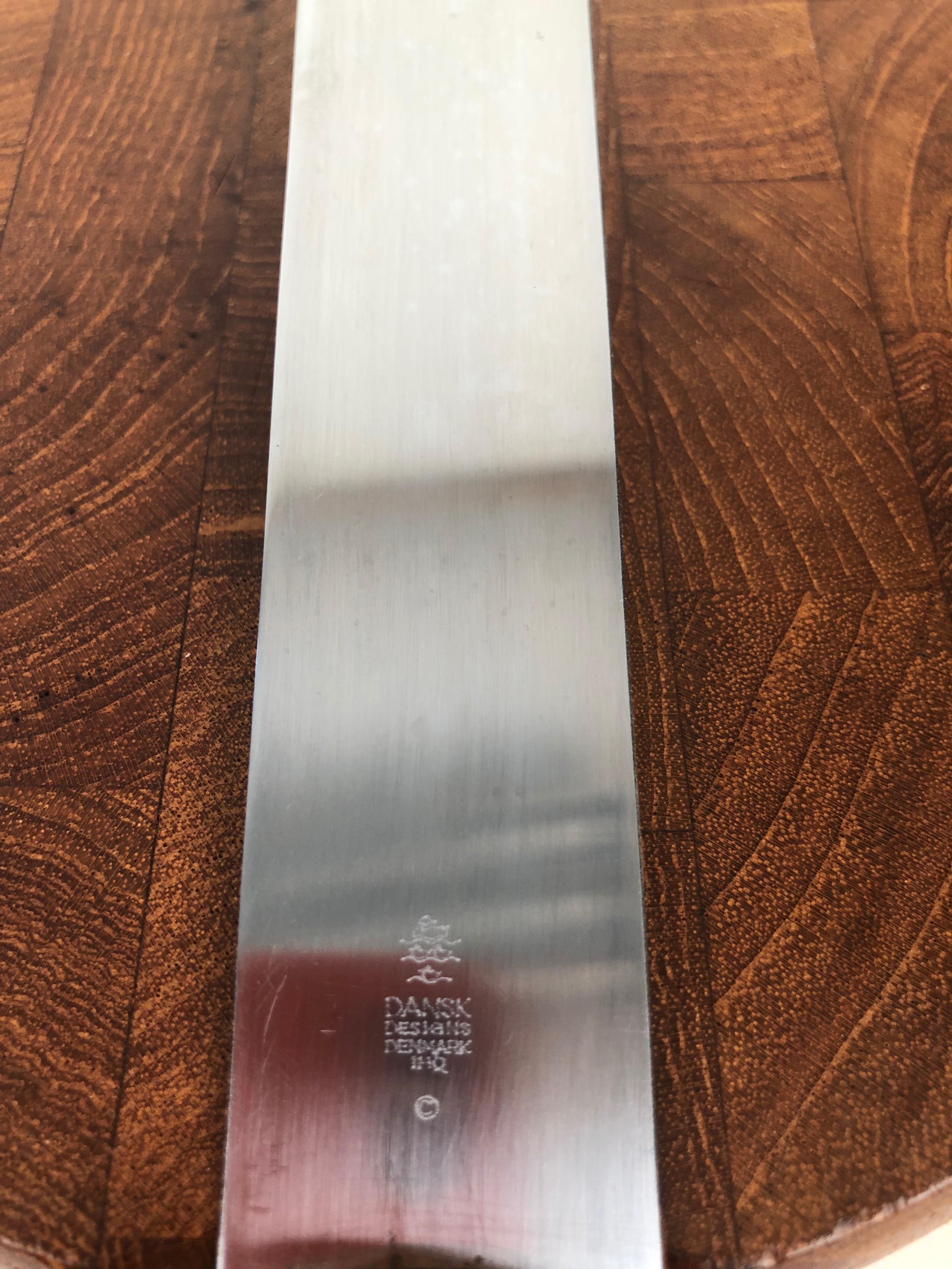 Danish Classic Vintage Dansk Design Cutting Board from the 1960s For Sale