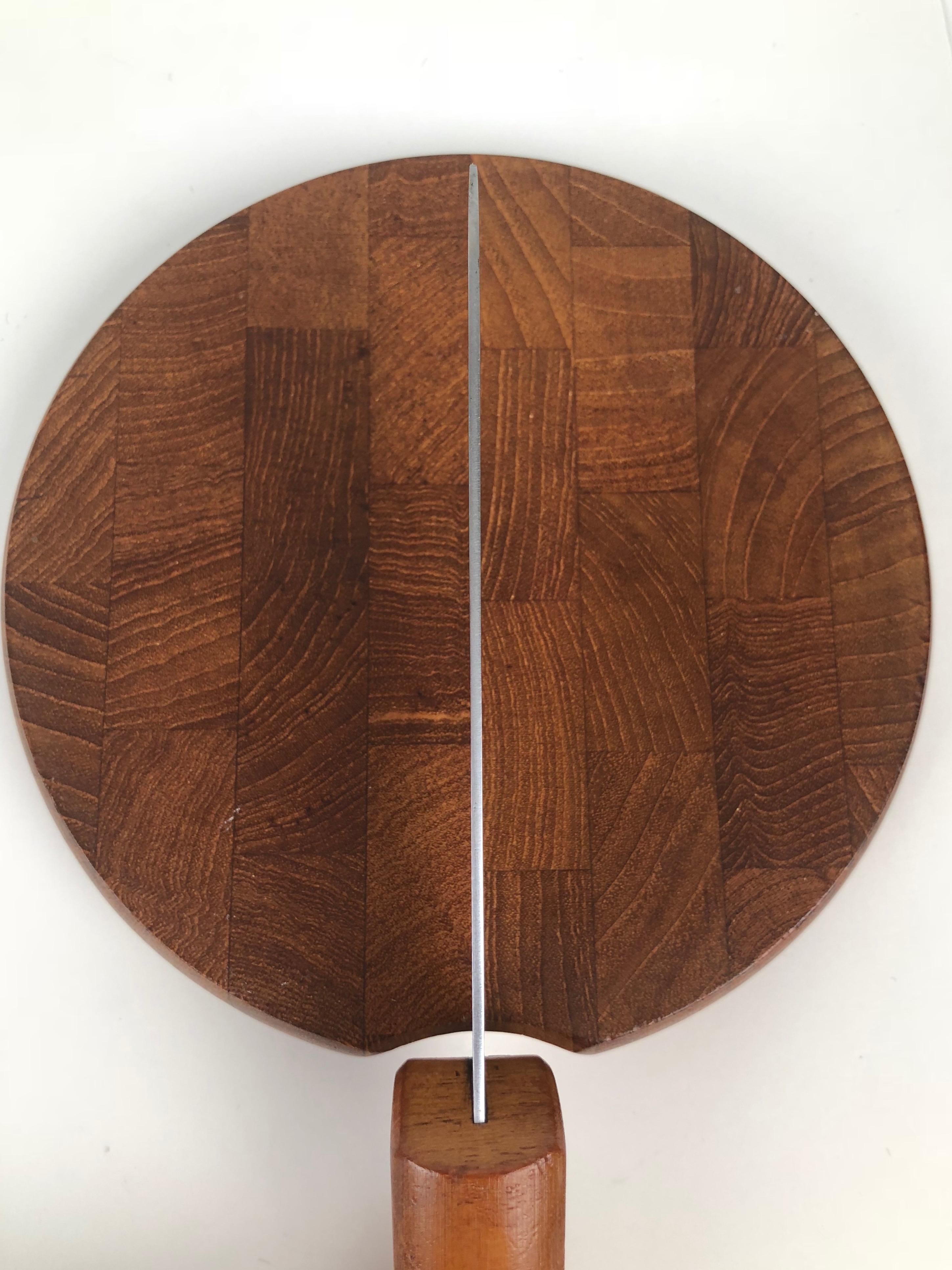 Mid-20th Century Classic Vintage Dansk Design Cutting Board from the 1960s For Sale