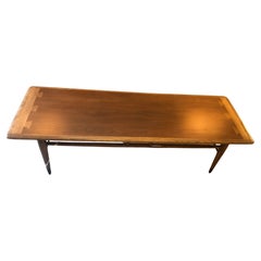Classic Vintage Lane Acclaim Walnut & Oak Coffee Table by Andre Bus