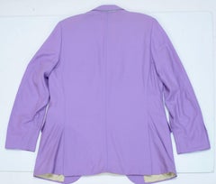 Classic Vintage Polo Ralph Lauren Lavender Cashmere Sport Jacket Made in Italy