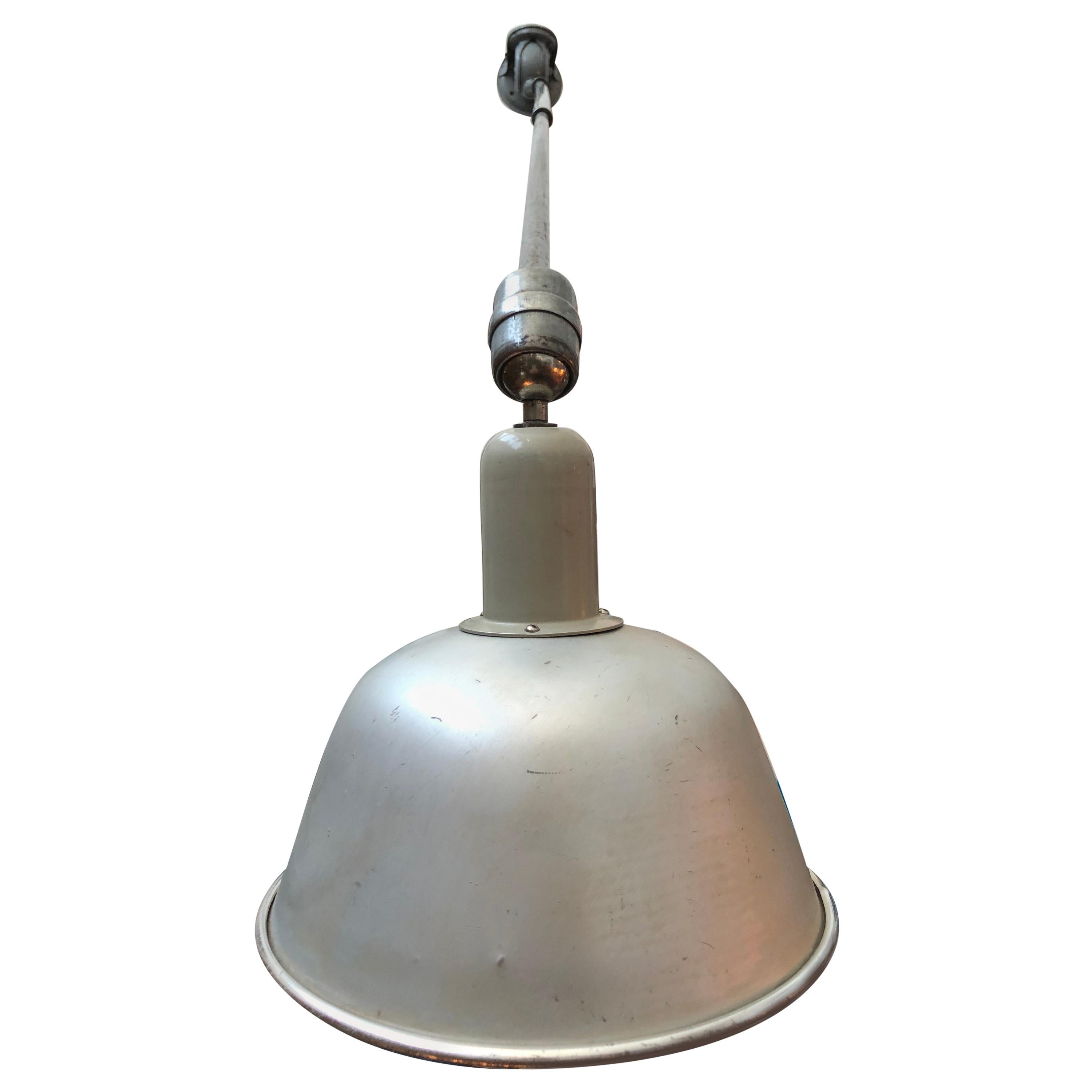 Classic Vintage Triplex Work Lamp by Johan Petter Johansson for ASEA of Sweden