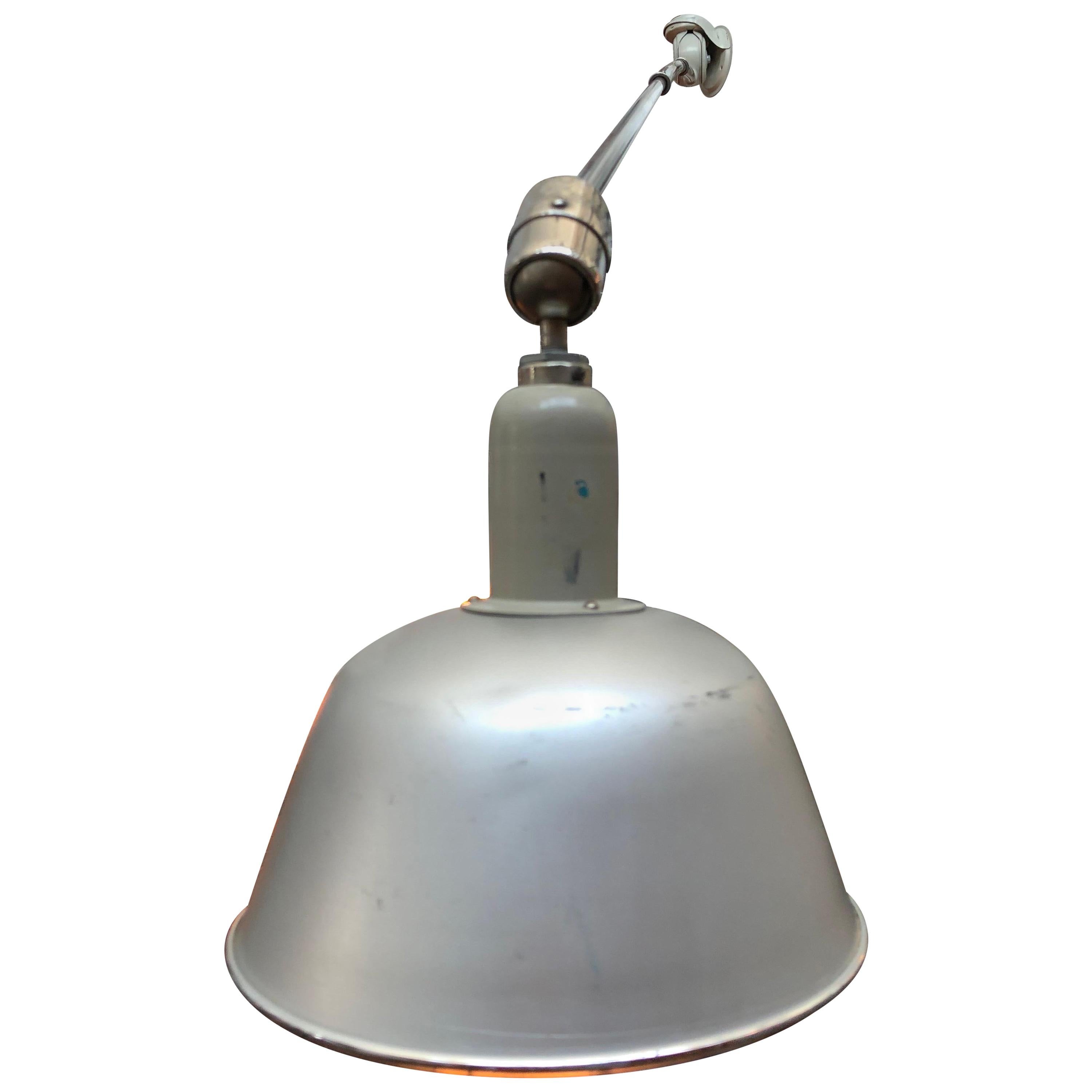 Classic Vintage Triplex Work Lamp by Johan Petter Johansson for ASEA of Sweden
