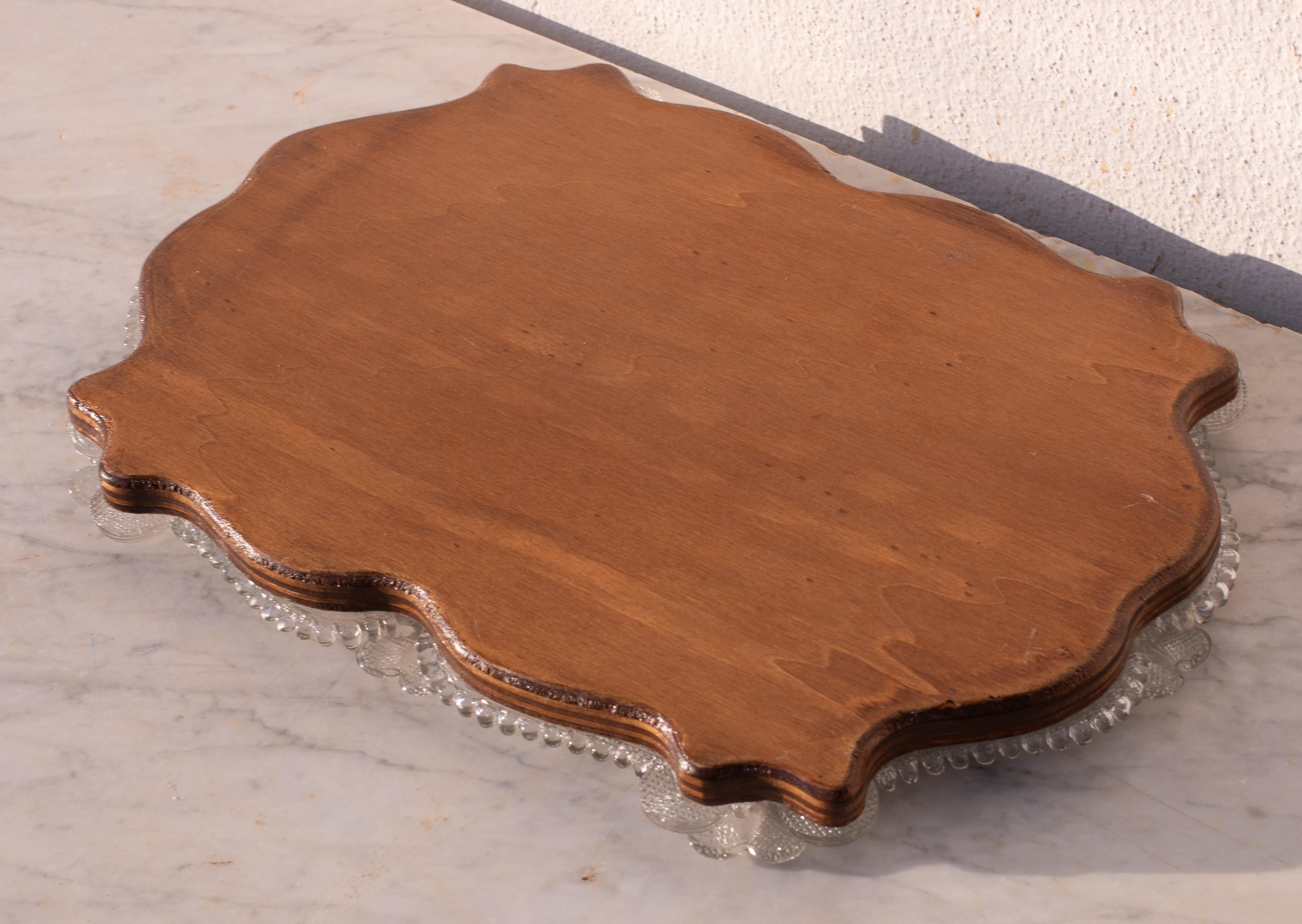 Classic Vintage Venetian Murano Glass Tray Table or Mirror, 1970s 5