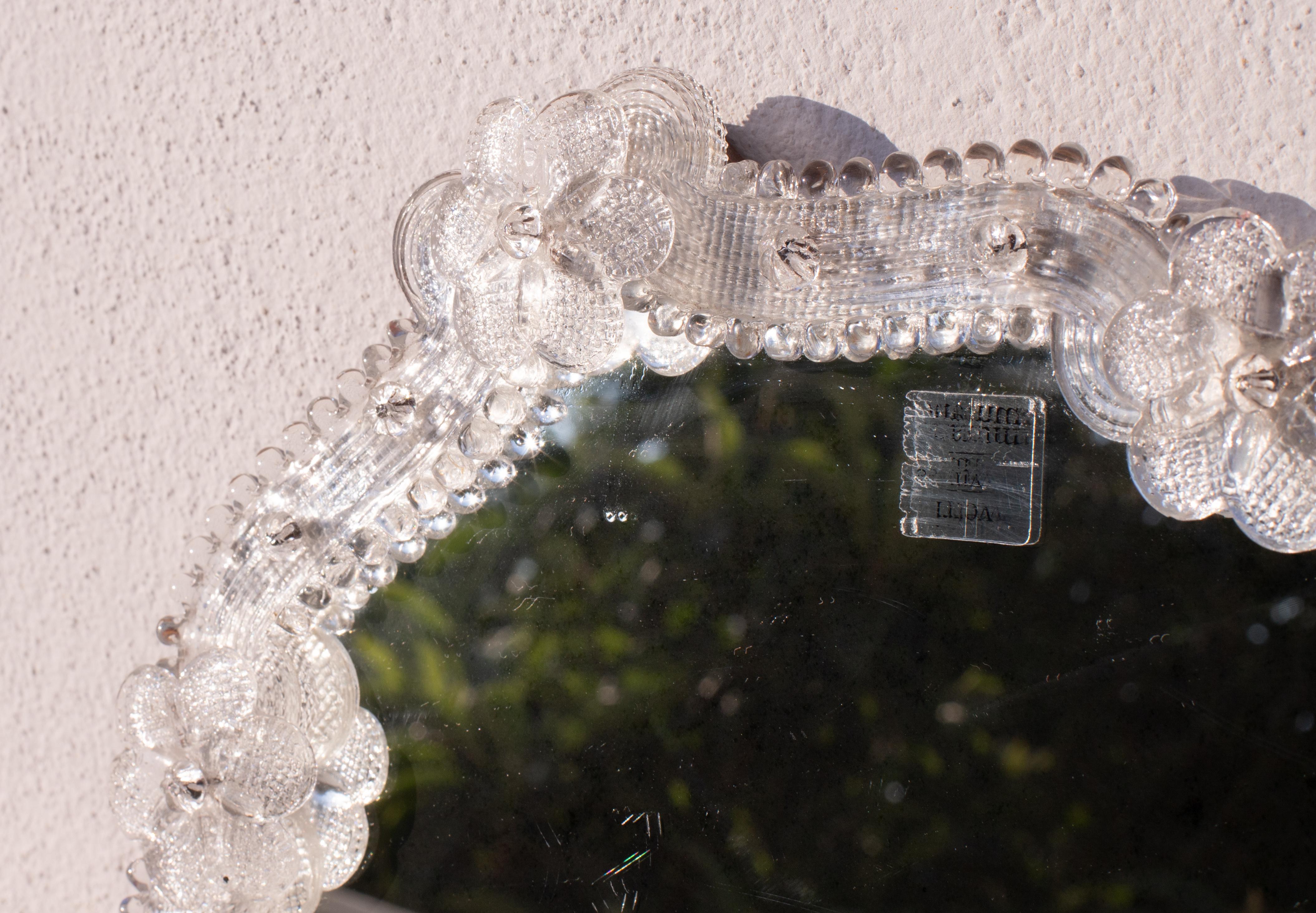 Classic Vintage Venetian Murano Glass Tray Table or Mirror, 1970s 1