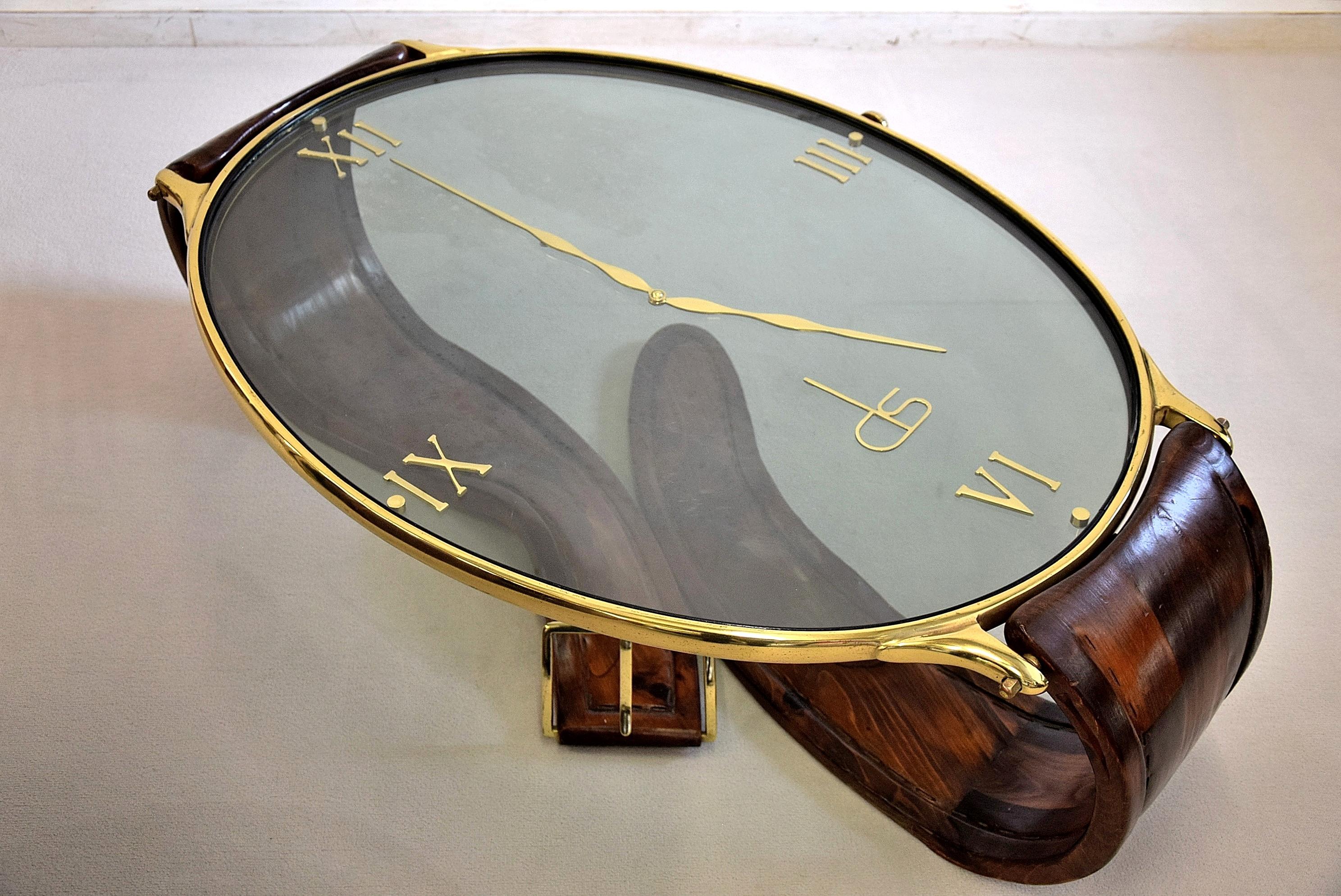Classic Vintage Wristwatch Midcentury Italian Coffee Table 5