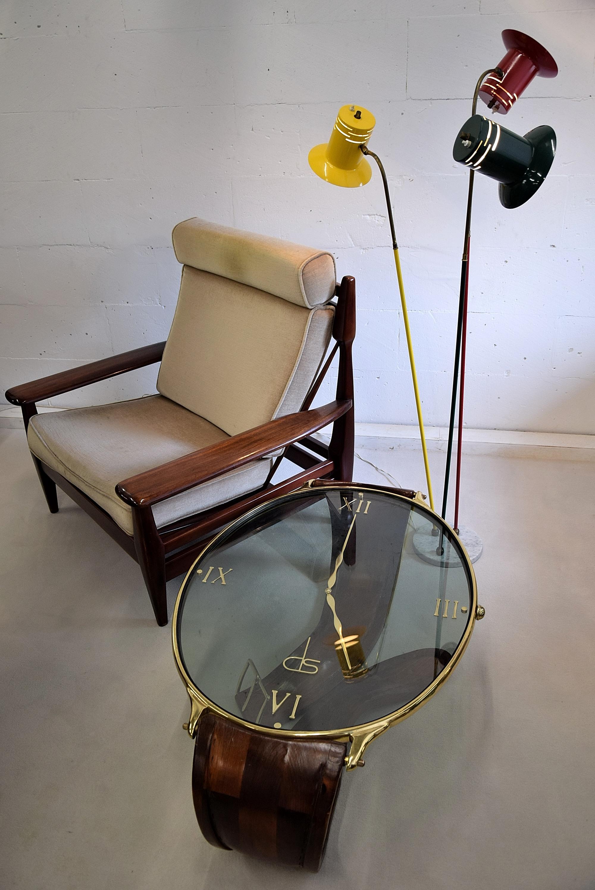 Classic Vintage Wristwatch Midcentury Italian Coffee Table 6