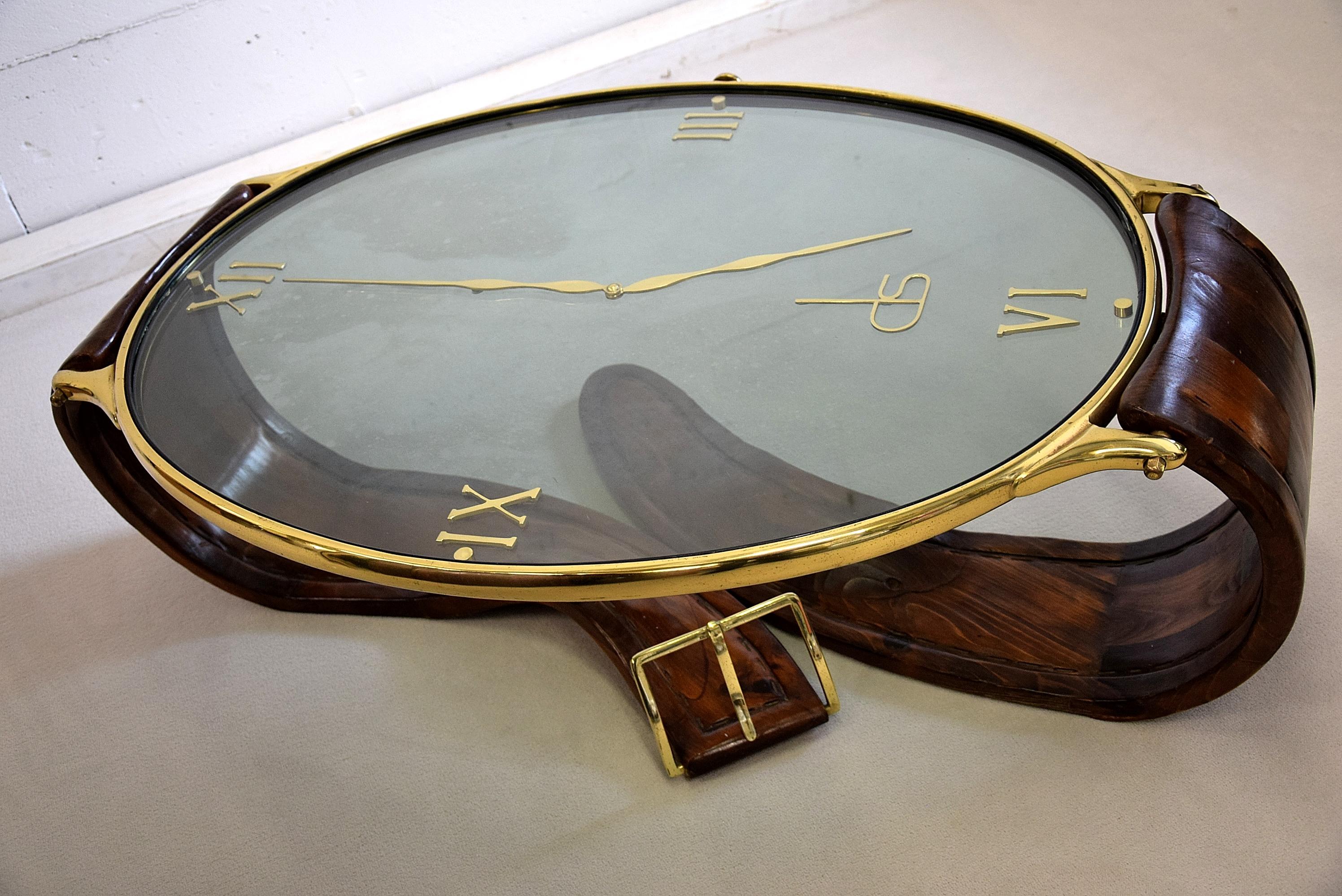 Classic Vintage Wristwatch Midcentury Italian Coffee Table 7