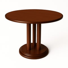 Guéridon classique en noyer, 20e siècle